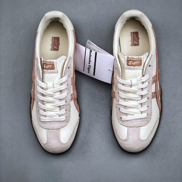Onitsuka Tiger Mexico 66 Cream Leather Sneakers - Picture 5 of 9